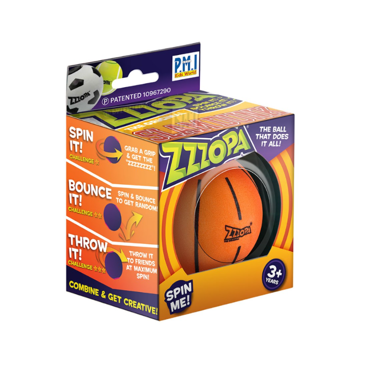 Pelota Zzzopa Gira y Rebota Juego Antiestrés