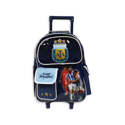 Mochila Selección Argentina Con Carro 18"