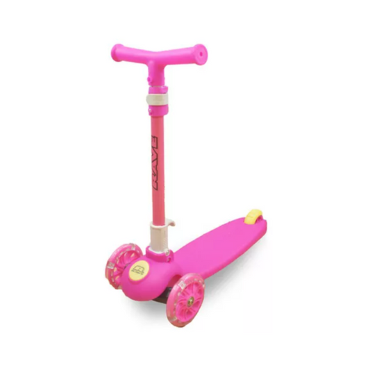 Monopatín Infantil De Pie Surf Pink