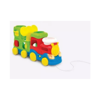 Tren Didáctico Con Pelotitas Y Martillo Luz Y Sonido WinFun