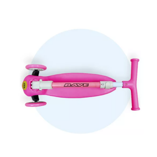 Monopatín Infantil De Pie Surf Pink