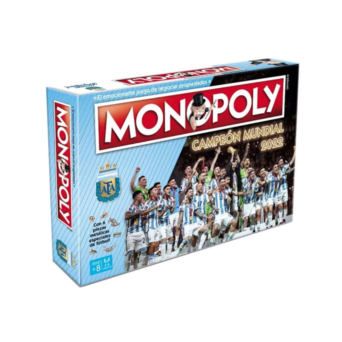 Juego De Mesa Monopoly AFA Campeones Del Mundo