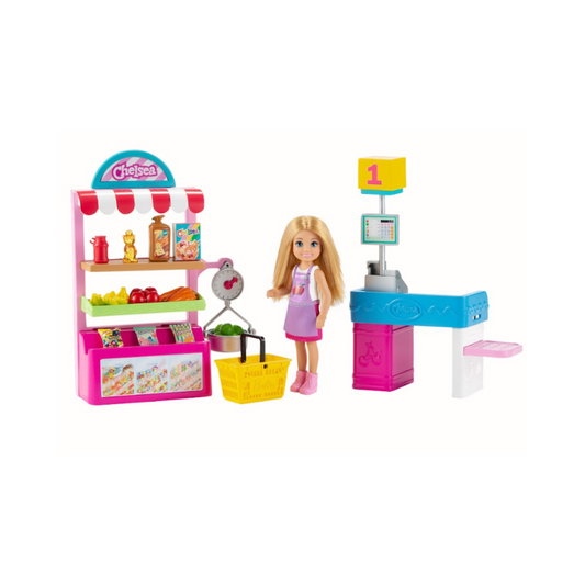 Muñeca Barbie Set De Chelsea Minisuper