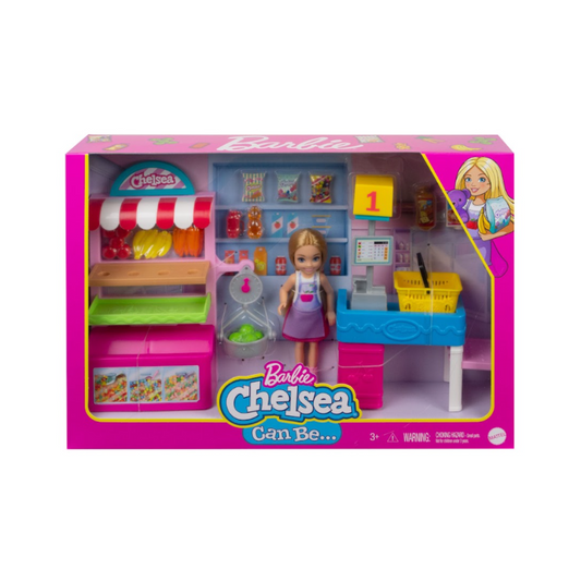 Muñeca Barbie Set De Chelsea Minisuper