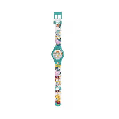 Reloj Digital Peppa Pig 5 Funciones Intek