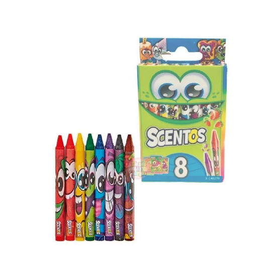 Crayones Con Aroma 8 Unidades