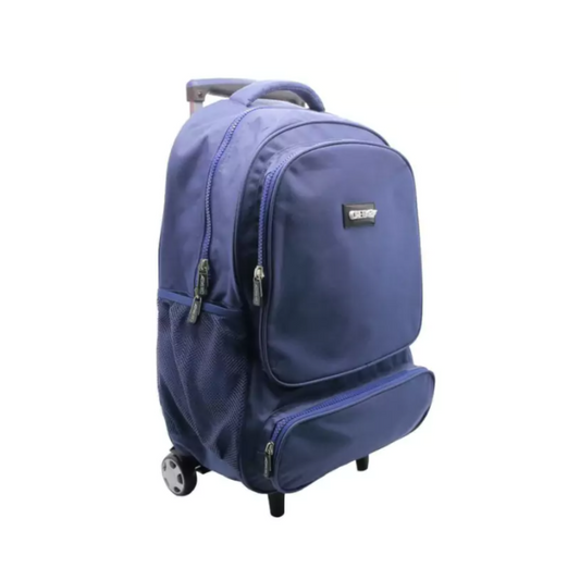 Mochila Cresko Azul Con Carro 20"