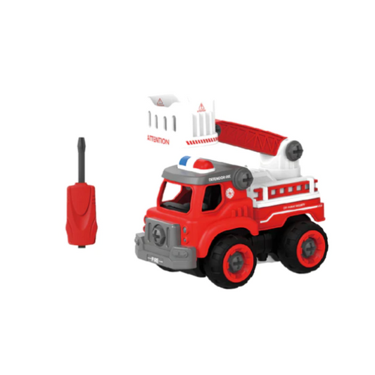 Diy Camión De Rescate Para Armar Con Sonido