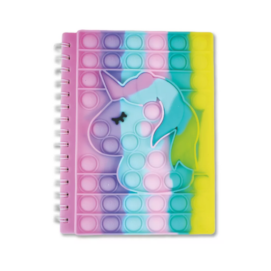 Cuadernillo Pop It Diseño Unicornio