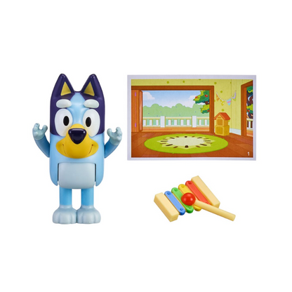 Figura Bluey Con Accesorios