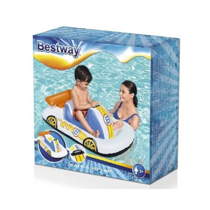 Inflable Bestway Auto De Carrera 110 x 75 Cm