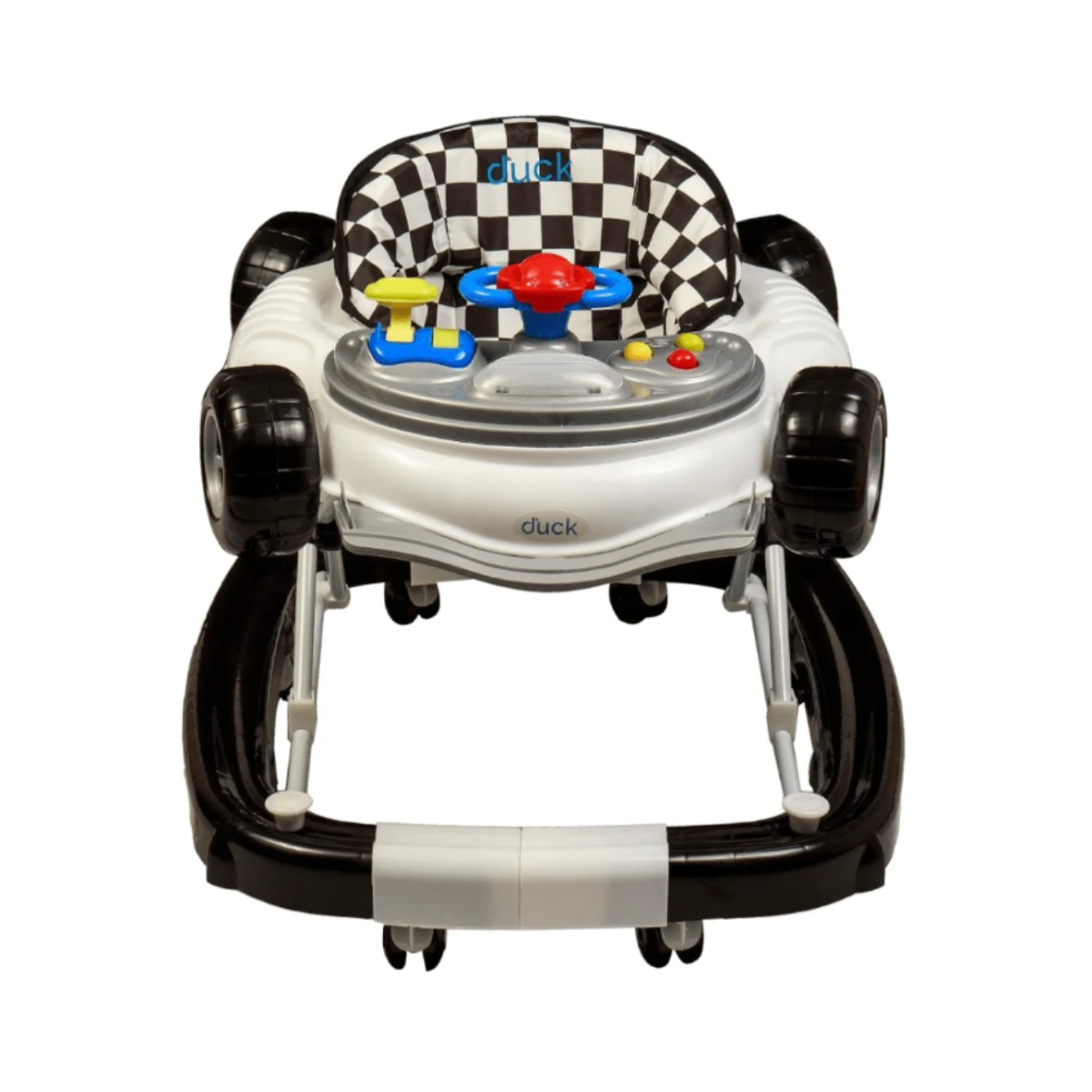 Andador Caminador Auto Formula 1 Mecedor 2 En 1 Y Sonidos Duck