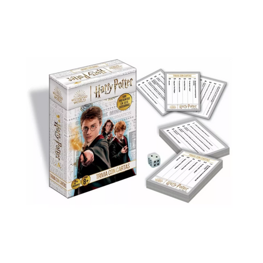 Juego De Mesa Harry Potter Cartas Trivia