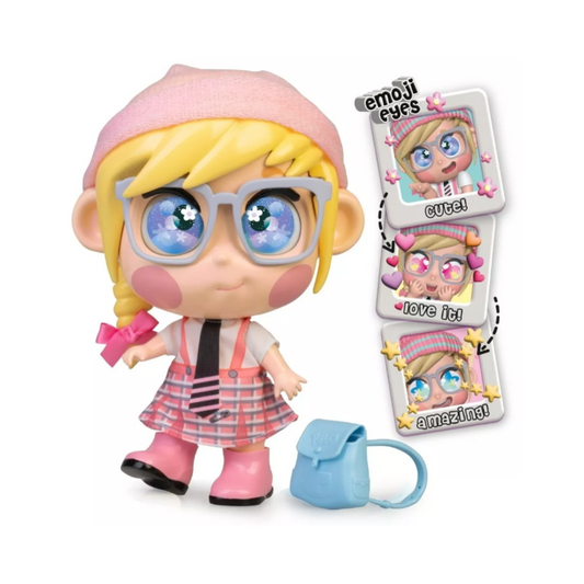 Muñeca Trotties Lucy 25 Cm Alto Ojos De Emoji