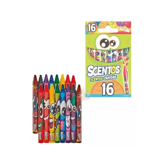 Crayones Aroma Frutilla 16 Unidades
