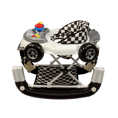 Andador Caminador Auto Formula 1 Mecedor 2 En 1 Y Sonidos Duck