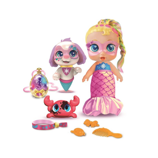 Muñeca Super Cute Sirena Y Regina