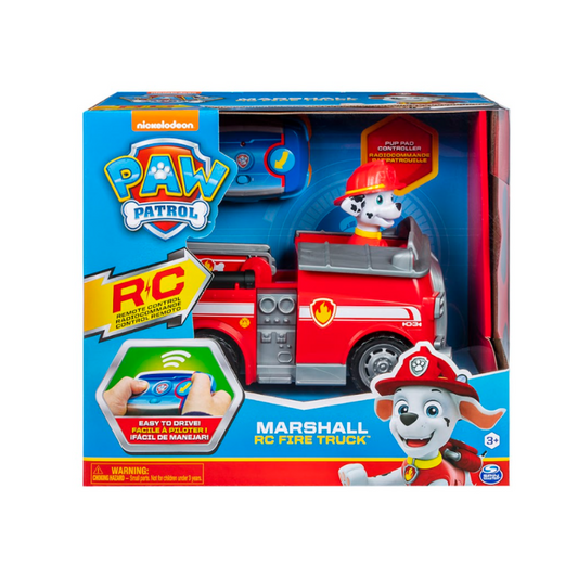 Paw Patrol Vehículo Con Radio Control Con Figura
