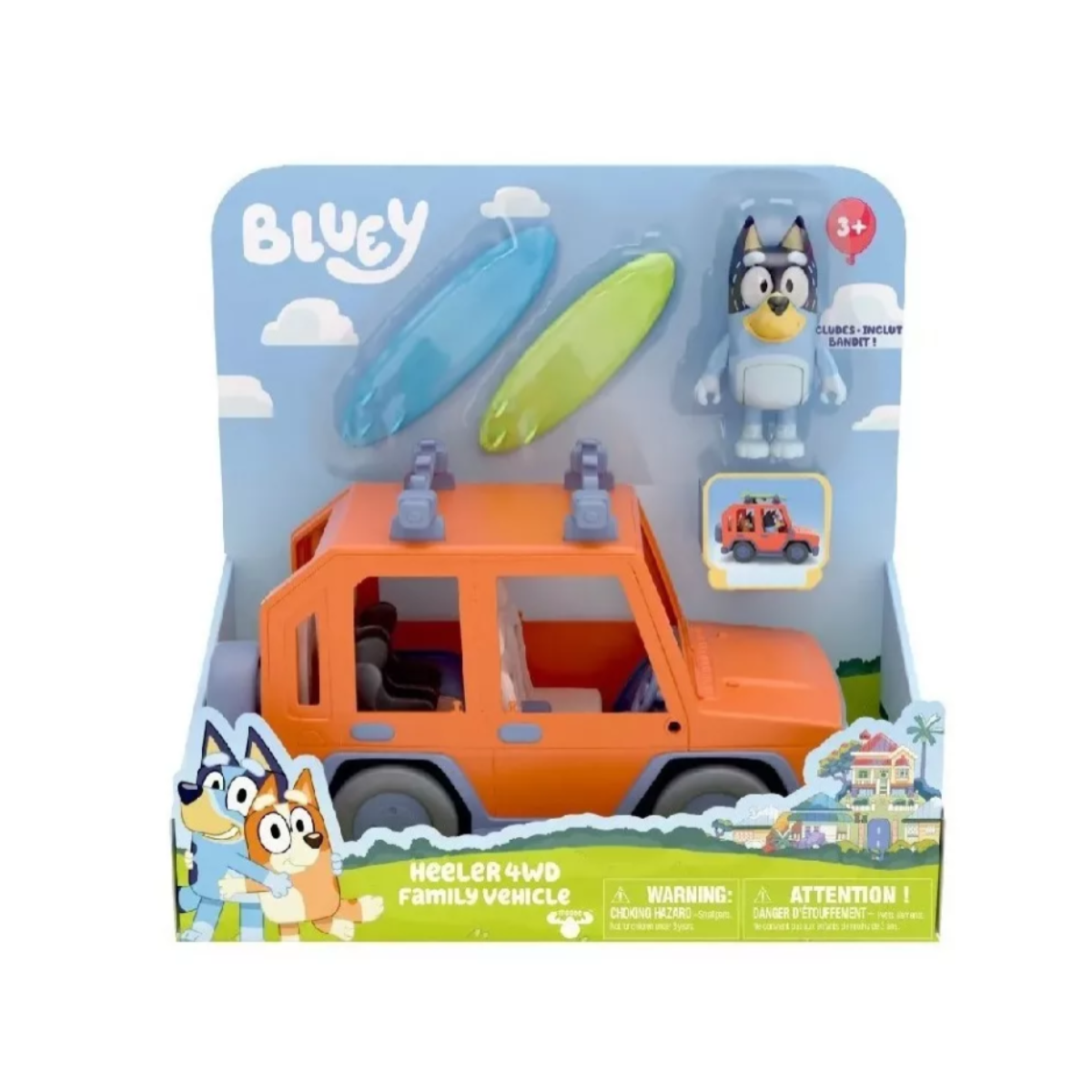 Juguete Auto Familiar Bluey