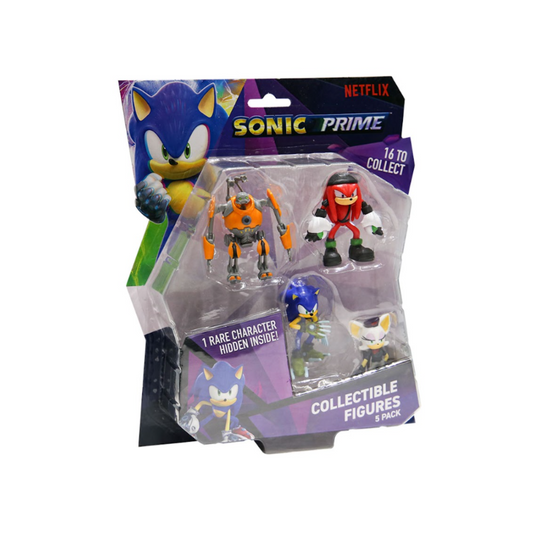 Figura Sonic Set Por 5 Unidades Coleccionables