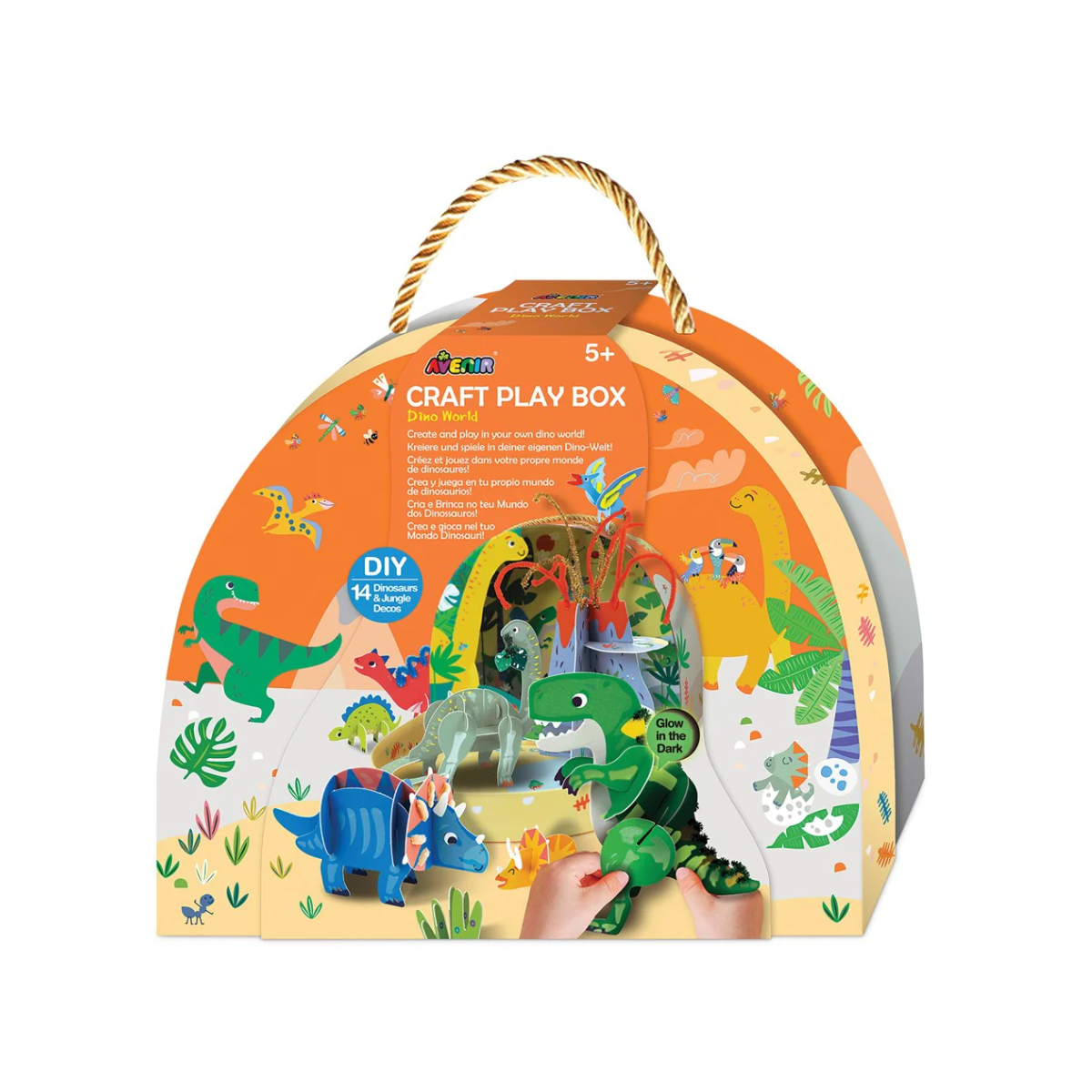 Craft Box Crea y Juega - Mundo Dinosaurios