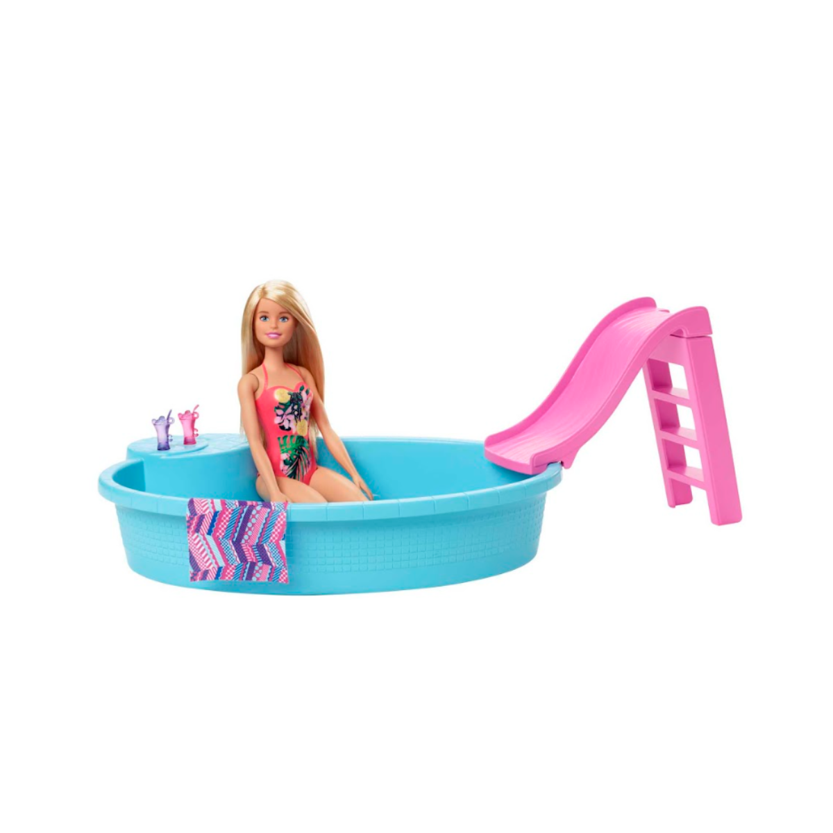 Muñeca Barbie Con Piscina Glam