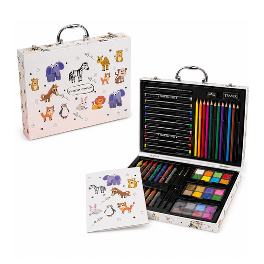 Set de Arte en Valija Infantil - 84 Piezas