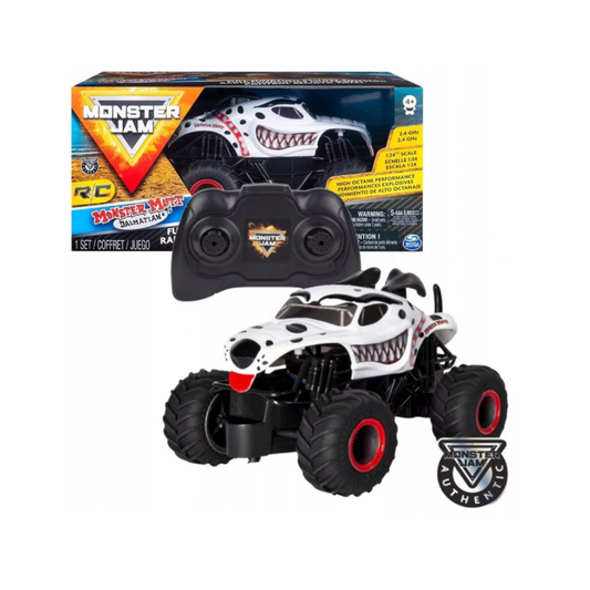 Monster Jam Vehiculo Control Remoto Mutt Dalmation