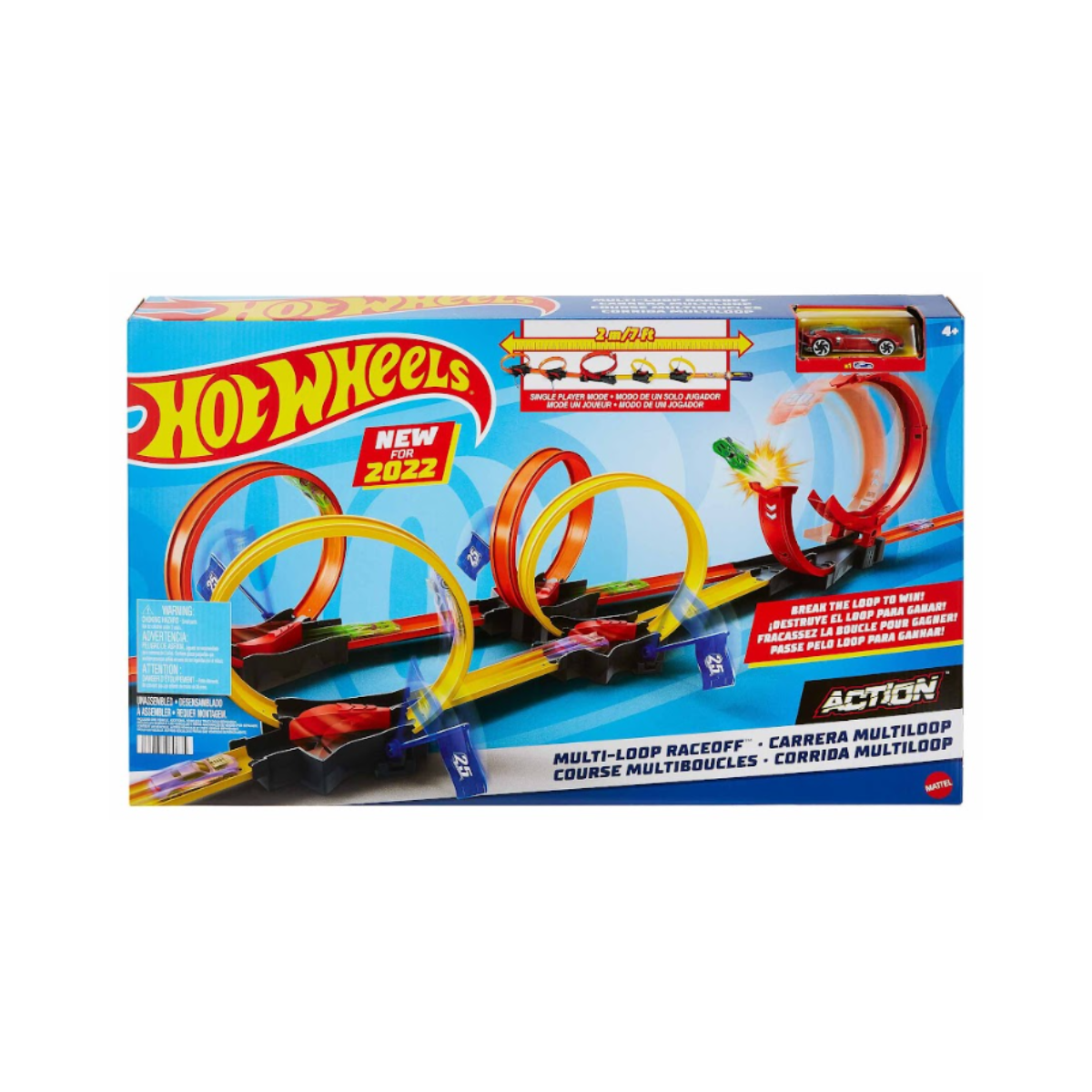 Hot Wheels Pista Competencia Súper Loop