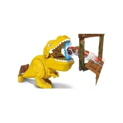 Pista de Autos Metal Machines T Rex Attack Trap