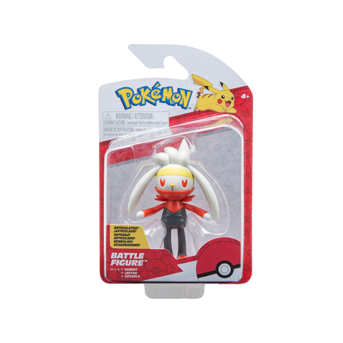 Figurines Pokémon Battle Figures POKZ 2 – Excelangue #108 Et Evoli #133 (neufs)