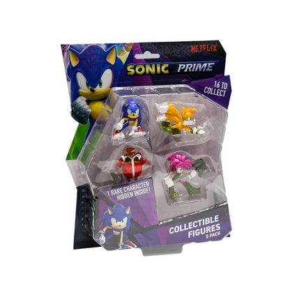 Figura Sonic Set Por 5 Unidades Coleccionables