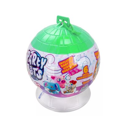 Party Pets Disco Ball  Baby Dinosaurio Verde