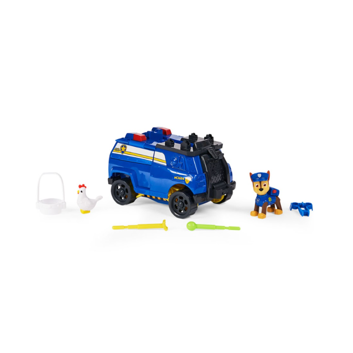 Vehículo Paw Patrol Lanza Misiles Con Figura