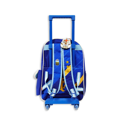 Mochila Selección Argentina Con Carro 18"