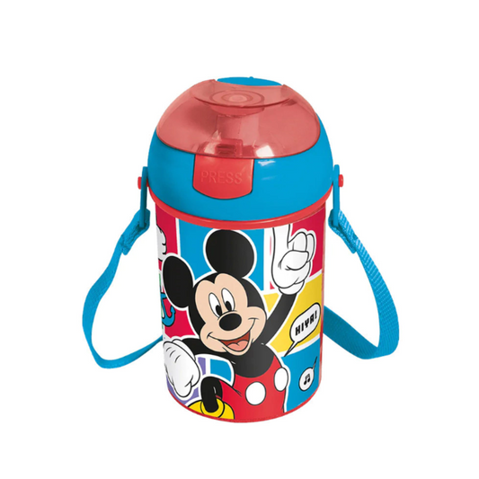Cantimplora Pop Up Mickey Mouse 450ml