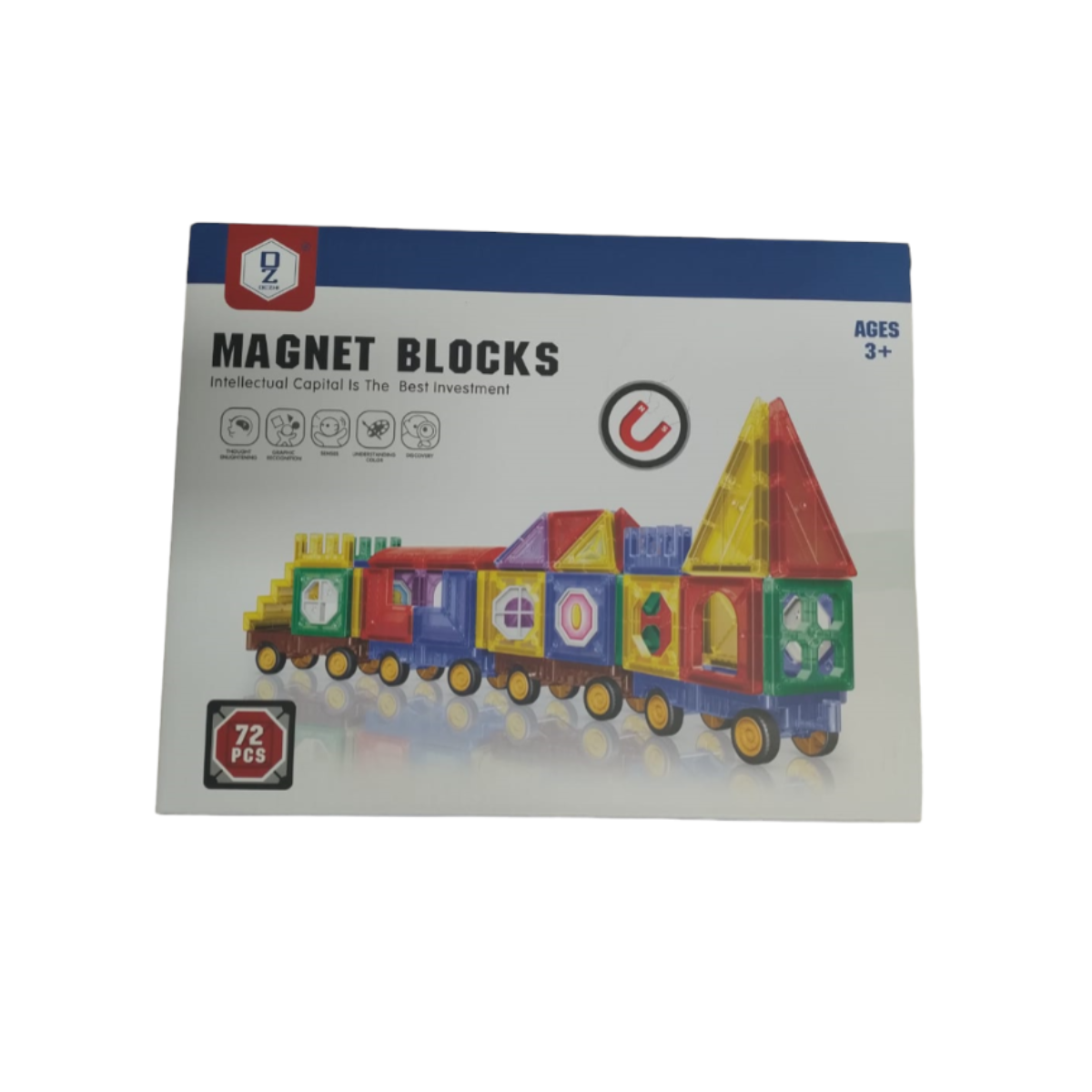 Juego Magnético 72 Piezas