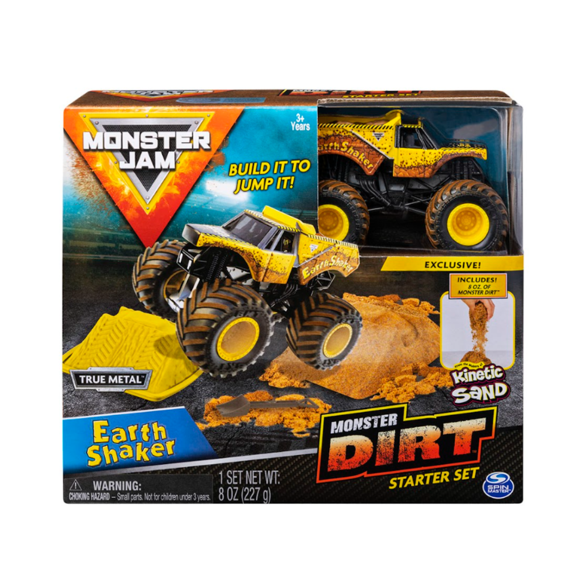 Monster Jam Vehículo Monster Dirt  A Escala 1:64