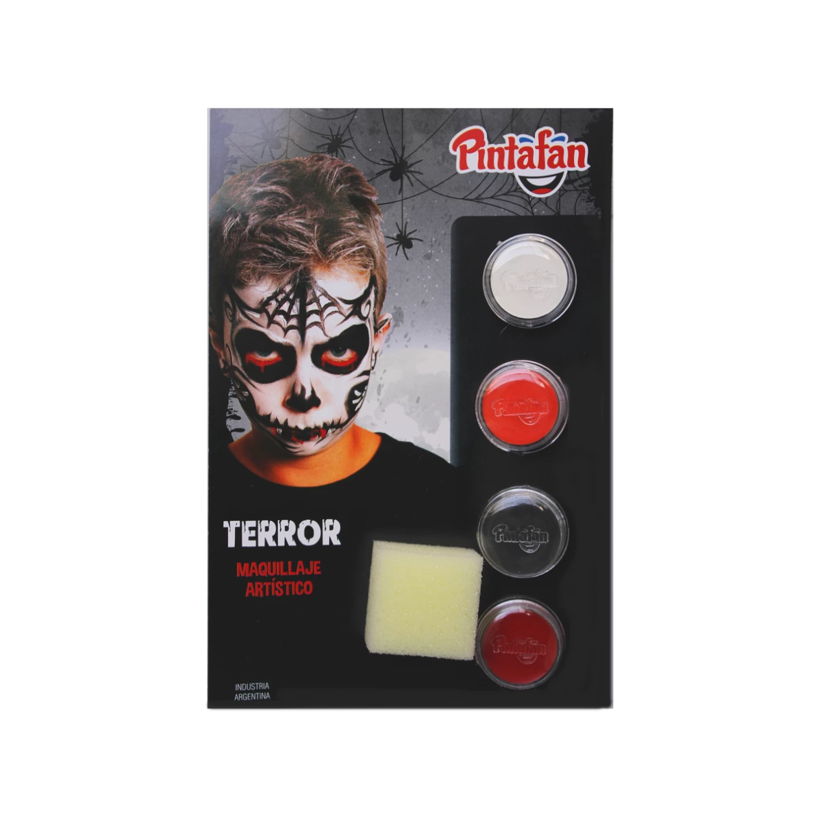 Maquillaje Halloween Acuarelable Al Agua Pintafan