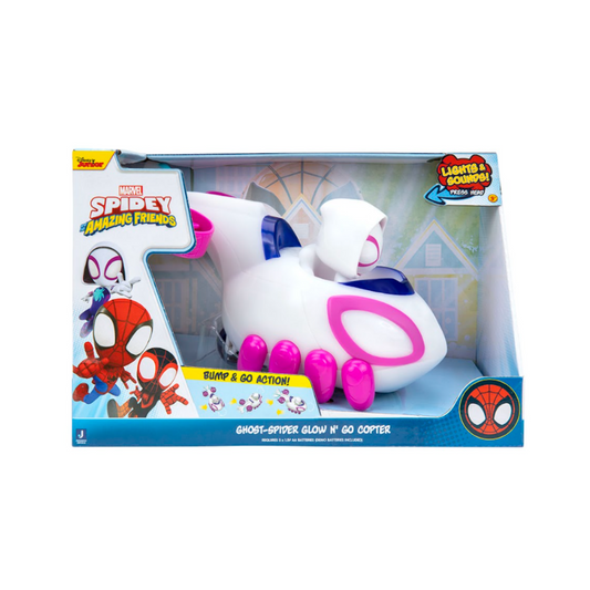 Spidey Vehículo Deluxe Ghost Con Luz y Sonido