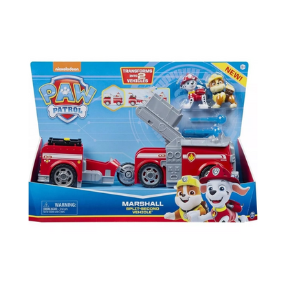 Paw Patrol Auto 2 En 1 Con Lanzador Y 2 Figuras