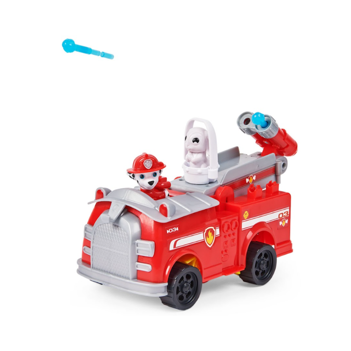 Vehículo Paw Patrol Lanza Misiles Con Figura