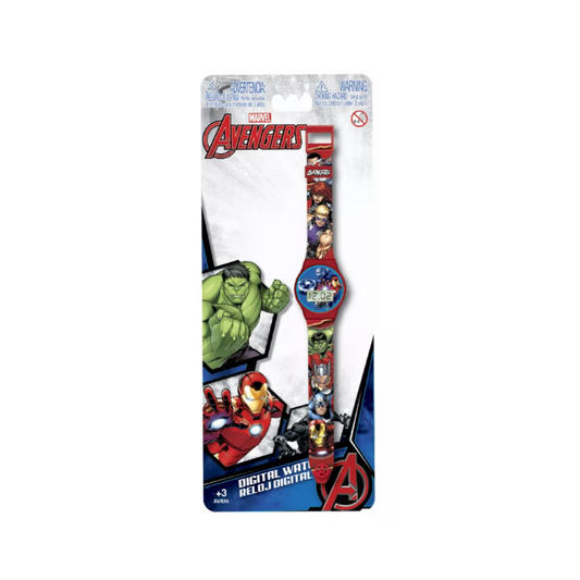 Reloj Digital Avengers 5 Funciones Intek