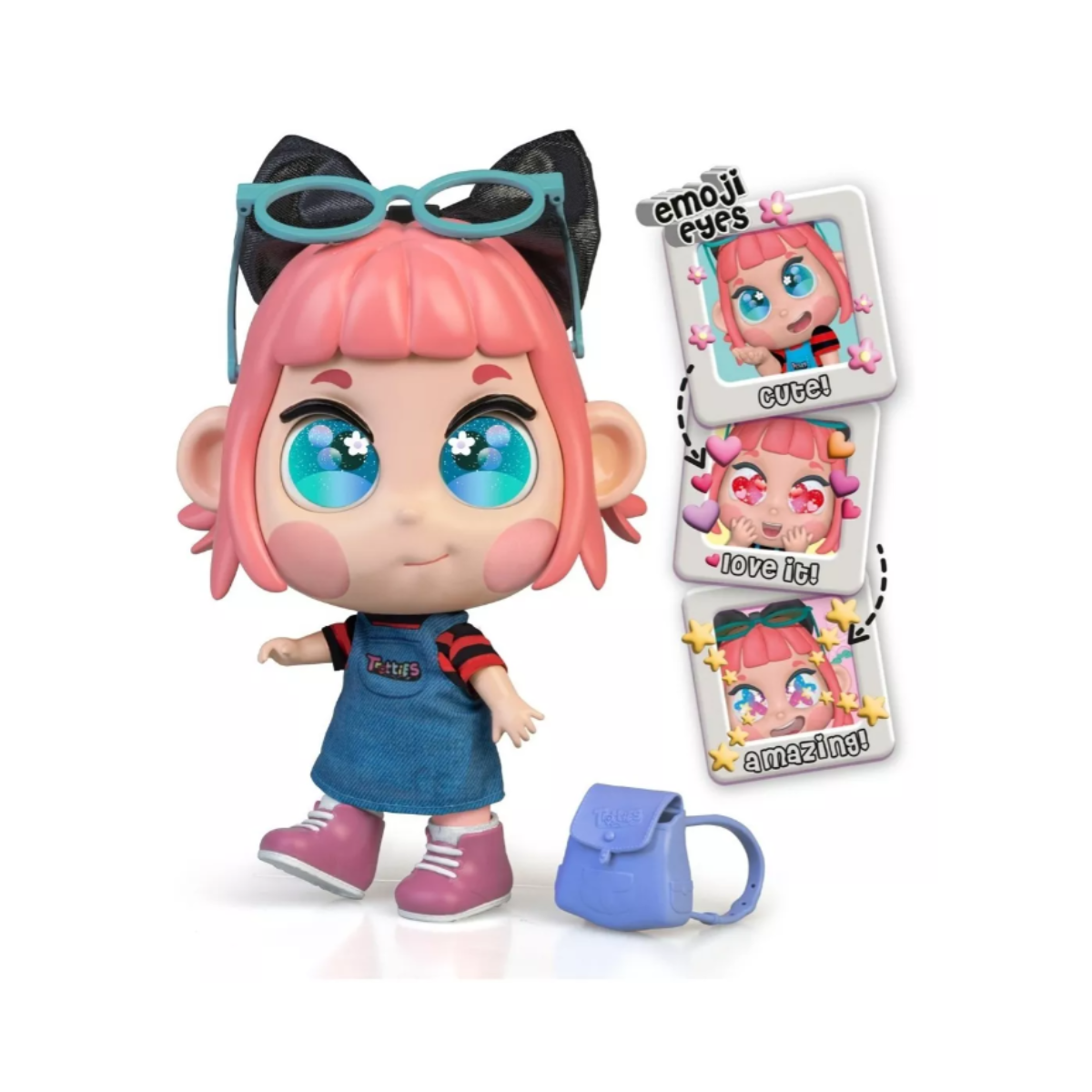 Muñeca Trotties Sophie 25 Cm Alto Ojos De Emoji