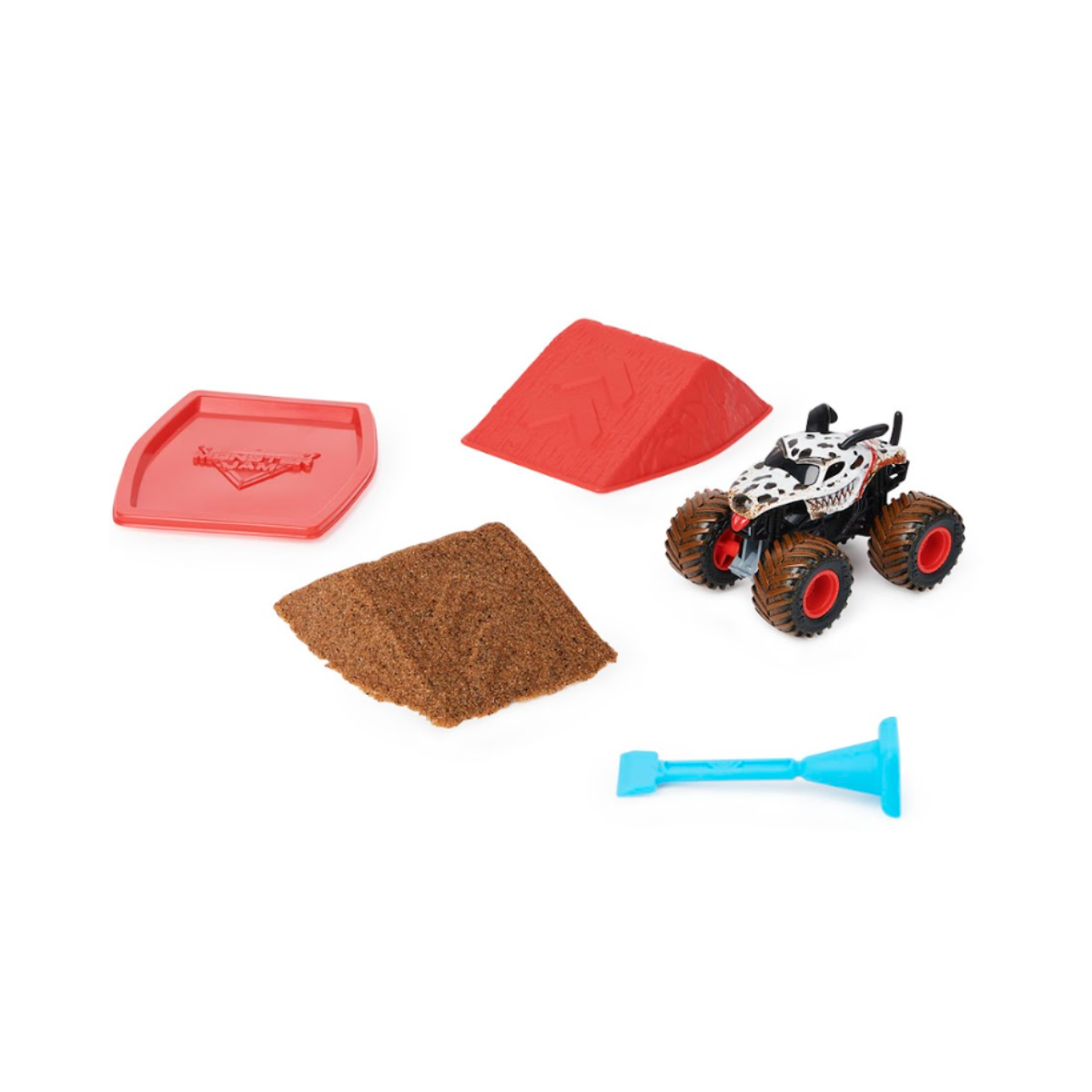 Monster Jam Vehículo Monster Dirt  A Escala 1:64