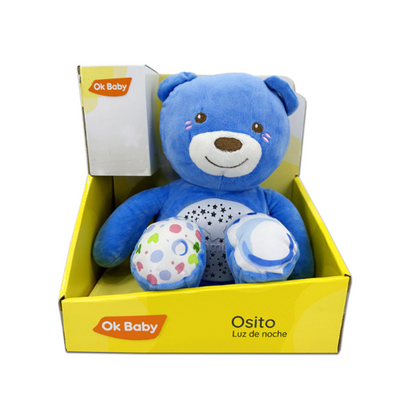 Peluche Con Luz De Noche Osito