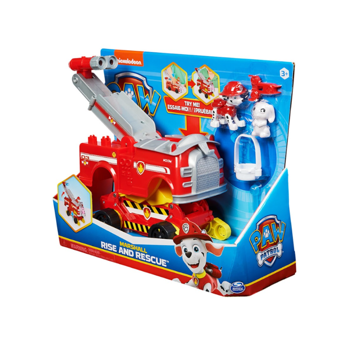 Vehículo Paw Patrol Lanza Misiles Con Figura
