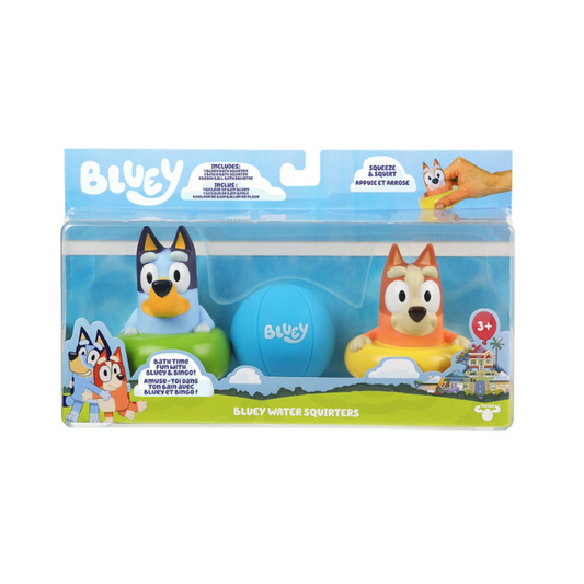 Bluey Set 2 Figuras Para El Baño