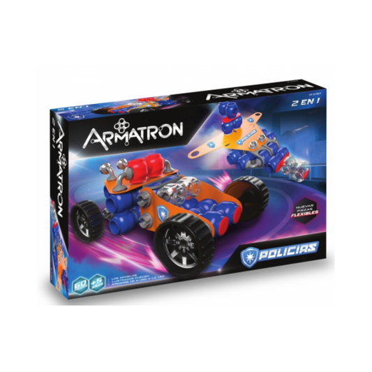 Armatron Flex Policías 60 Piezas