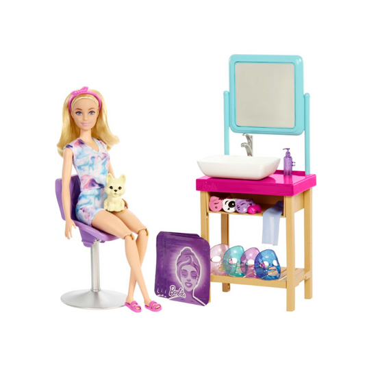 Muñeca Barbie Día de Spa De Mascarillas